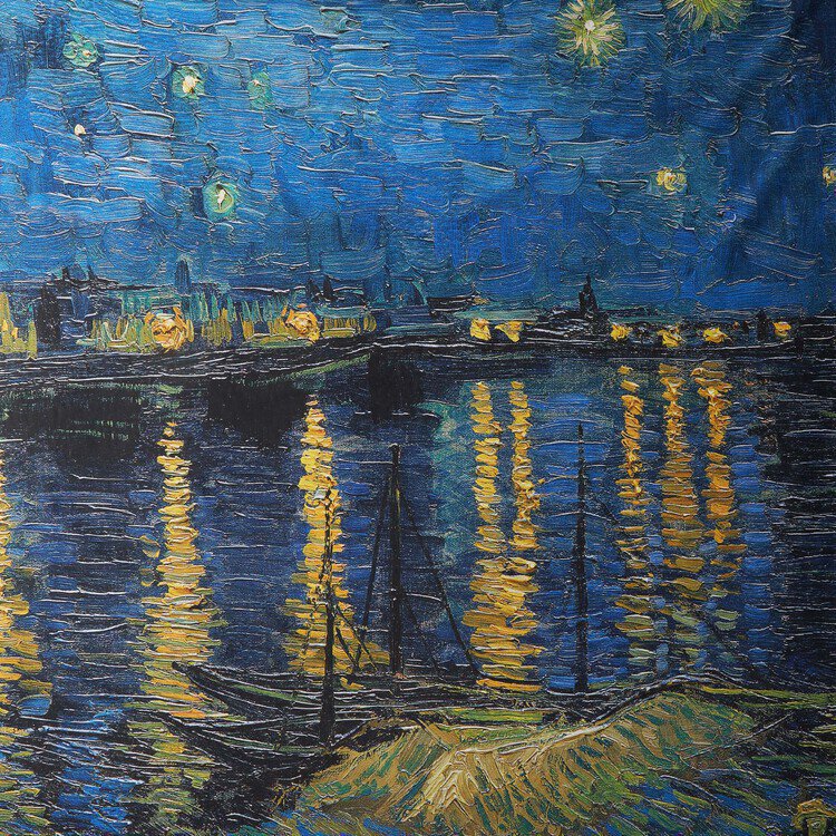 Completo lenzuola Notte Stellata di Van Gogh - Bassetti